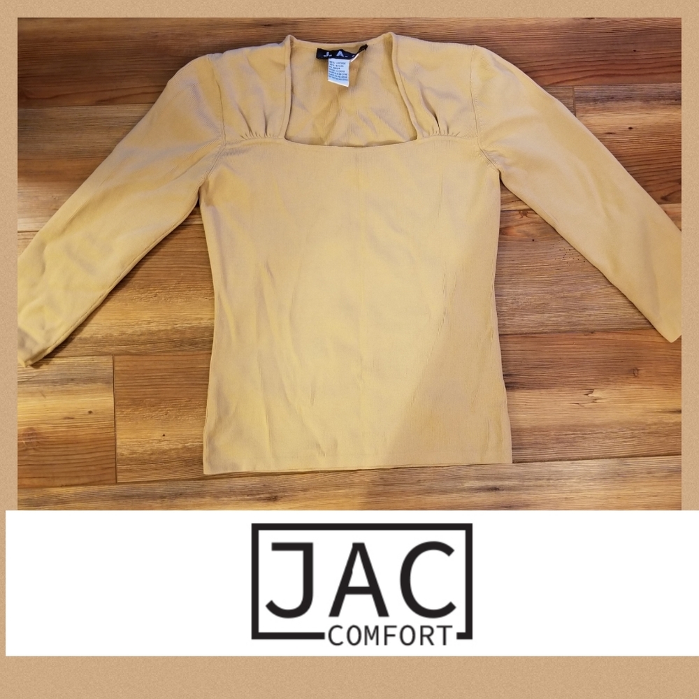 J.A.C. stretch knit sweater (s)